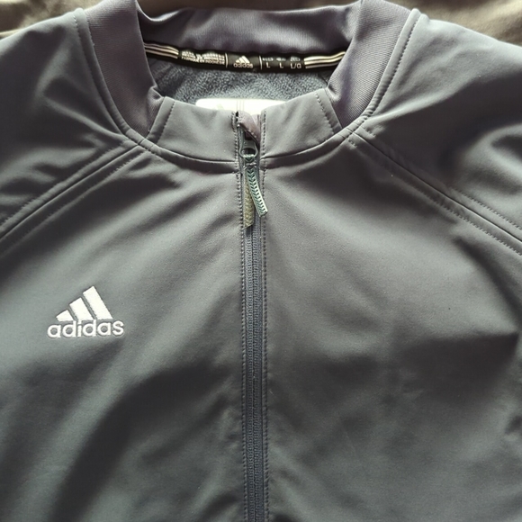 A brand new Adidas zip up jacket - Picture 2 of 4
